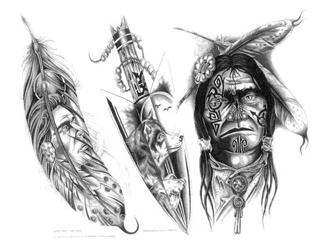 Majestic American Indian Tribal Tattoo Designs Unveiling Cultural Heritage