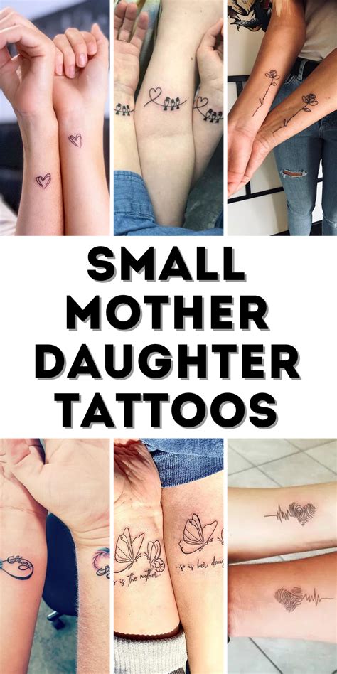Matching Tattoos To Get With Your Mom Show Your Bond With These