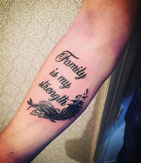 Meaningful Tattoo Quotes About Family