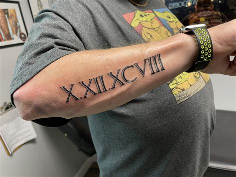 Med Tech Roman Numeral Tattoos Roman Numbers Med Tech Roman Numeral Tattoos Roman Numbers