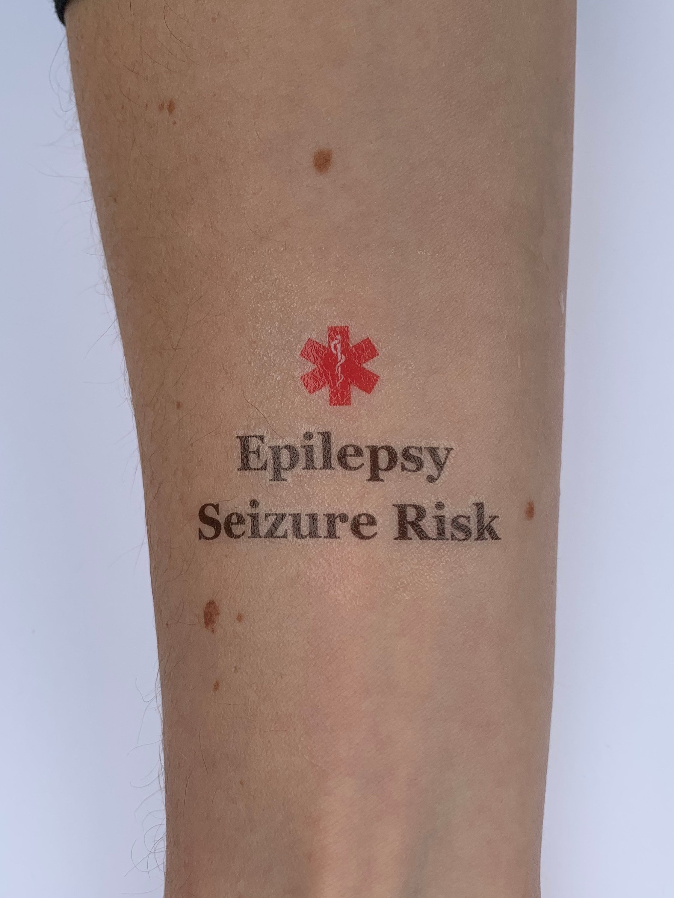 Medical Alert Awareness Tattoo Medical Alert Tattoo Epilepsy