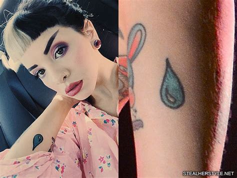 Melanie Martinez Teardrop Forearm Tattoo Steal Her Style
