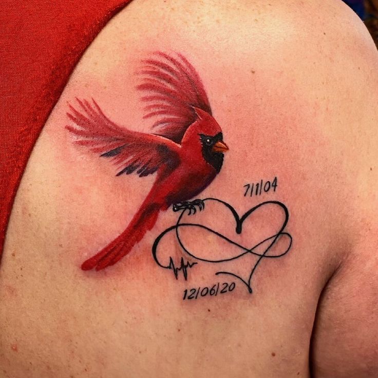 Memorial Cardinal Tattoo Ideas: Symbolic Designs to Honor Loved Ones