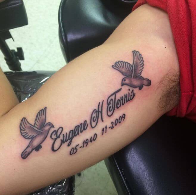 Memorial Tattoos For Men: Honoring Loved Ones Forever