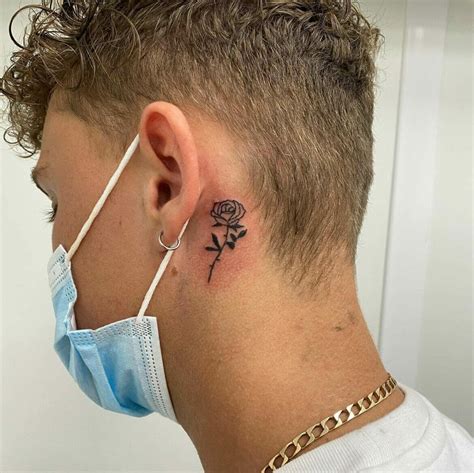 Behind the Ear Tattoos for Men: Bold & Creative Ideas