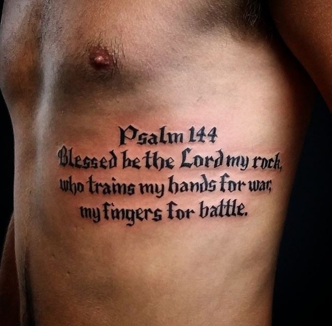 Mens Bible Verse Tattoos: Top Inspiring Designs
