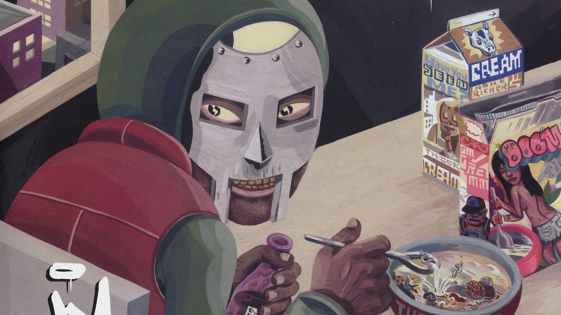 Mf Doom Hip Hop Artwork Mf Doom Hip Hop Art