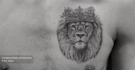 Micro Realistic Lion Tattoo On Ryan Garcia S Chest