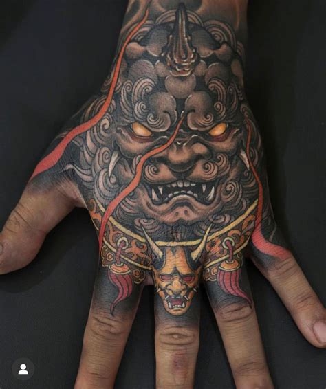 Miguel Lepage On Instagram Foo Dog Hand For Zachary Done