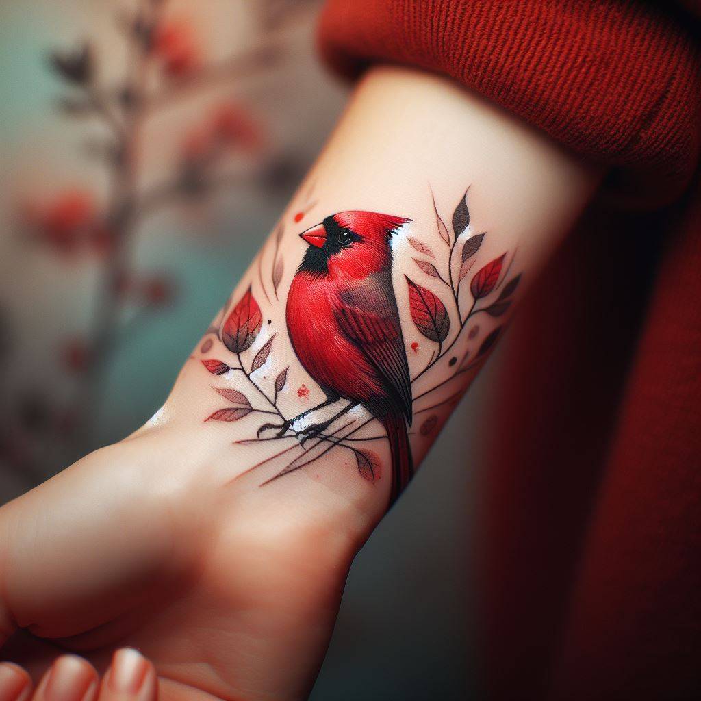 Mini Small Cardinal Tattoo Ideas: Simple & Meaningful Designs