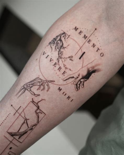 Minimalist Memento Mori Tattoo Ideas for Subtle Reminders