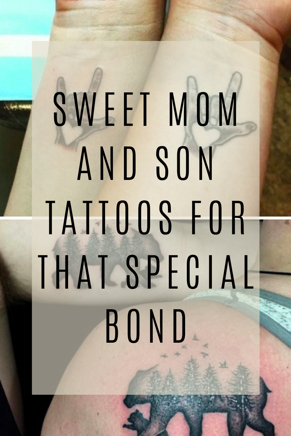 Mom And Son Tattoos Are The Perfect Way To Show That Special Bond From