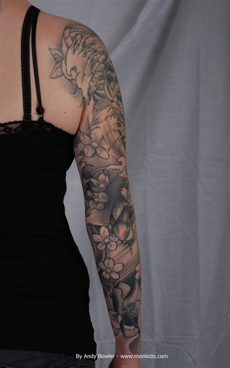 Monki Do Tattoo Studio Custom Japanese Sleeve By Andy Bowler Monki Do