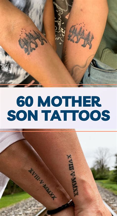 Mother And Son Matching Tattoos Designs Ideas And Meaning Tattoo