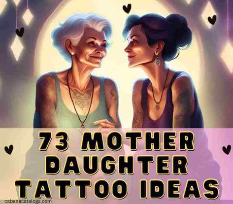Mother Daughter Tattoos Ideas Mother Daughter Infinity Tattoos Mommy