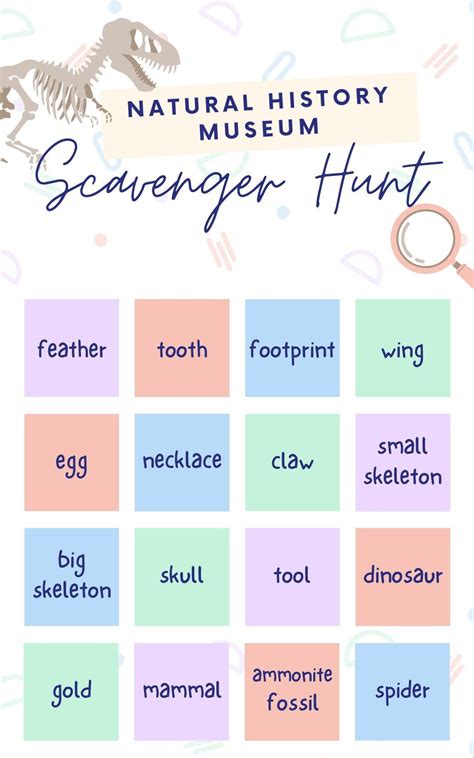 Museum Of Natural History Scavenger Hunt Tickets In New York Ny