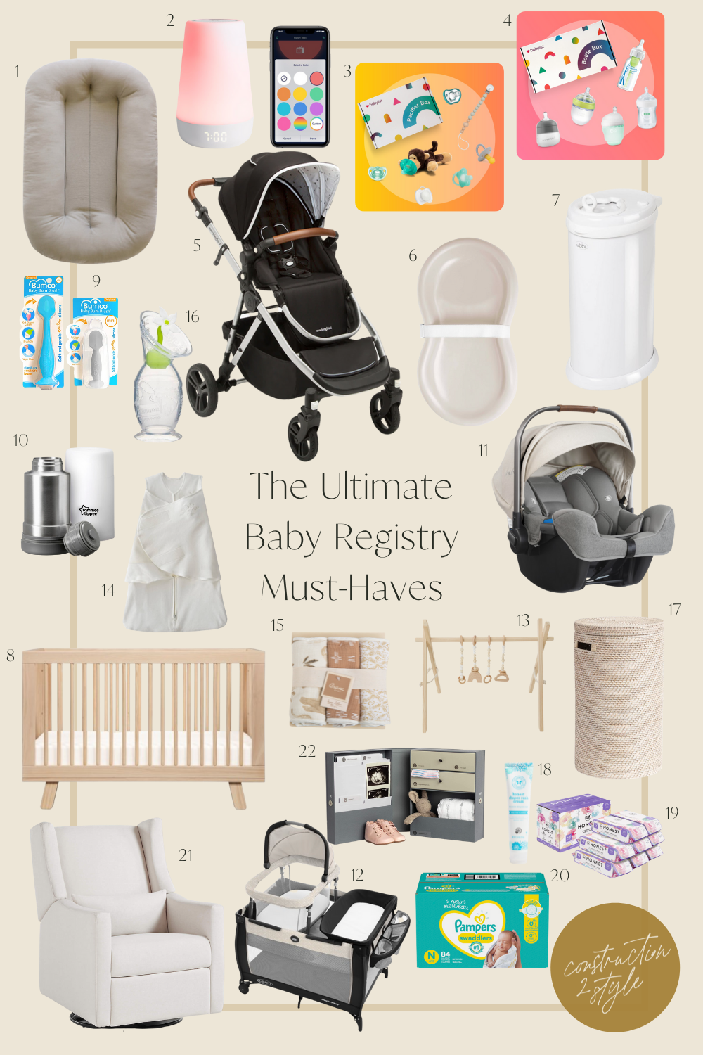 Must Have Baby Registry Items 2024 Dniren Zabrina