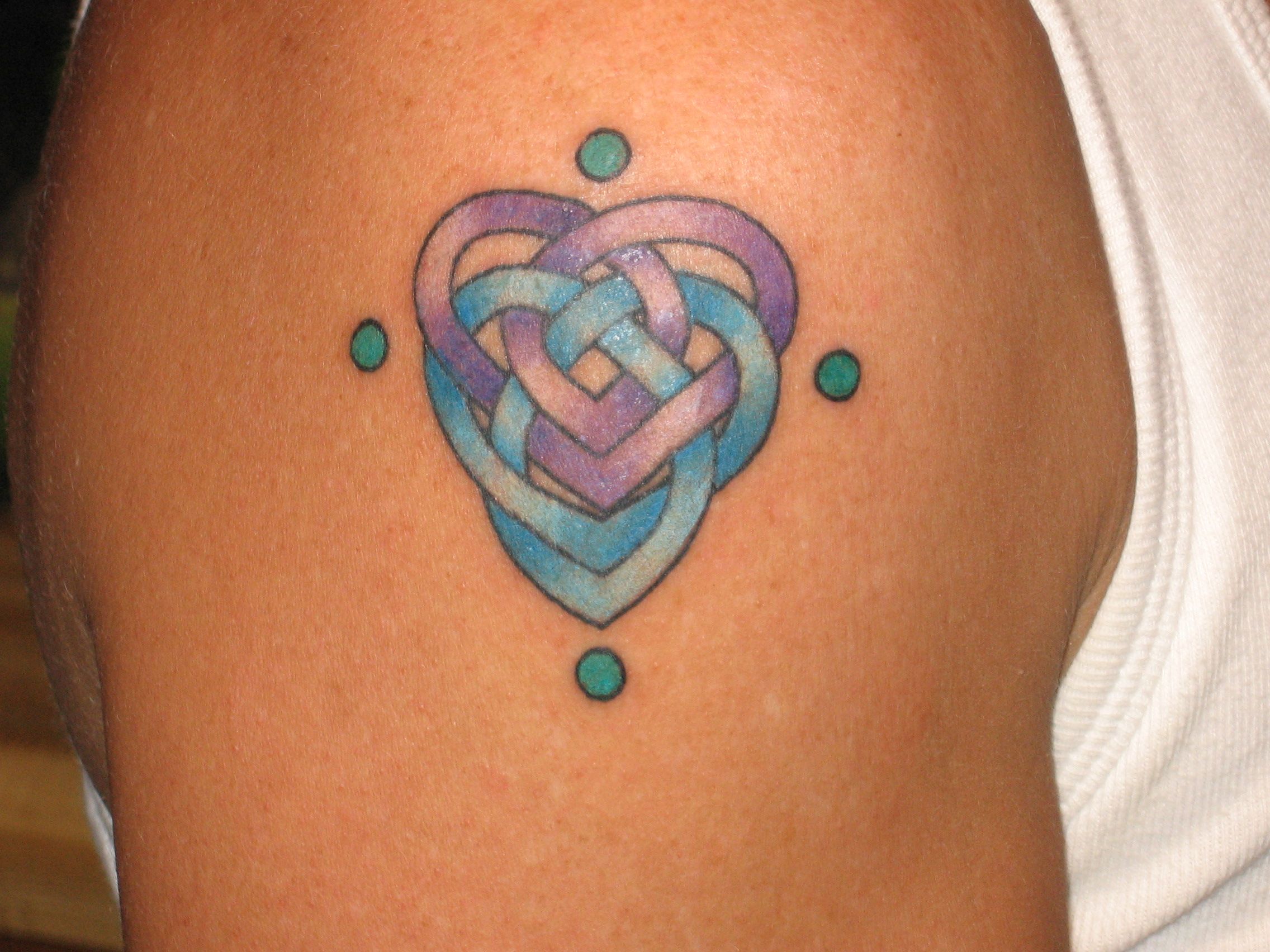 My Celtic Motherhood Knot Each Dot Represents A Child Celtic