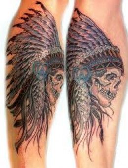 Native Indian Tattoo Designs Indian Headdress Tattoos Designs Ideas