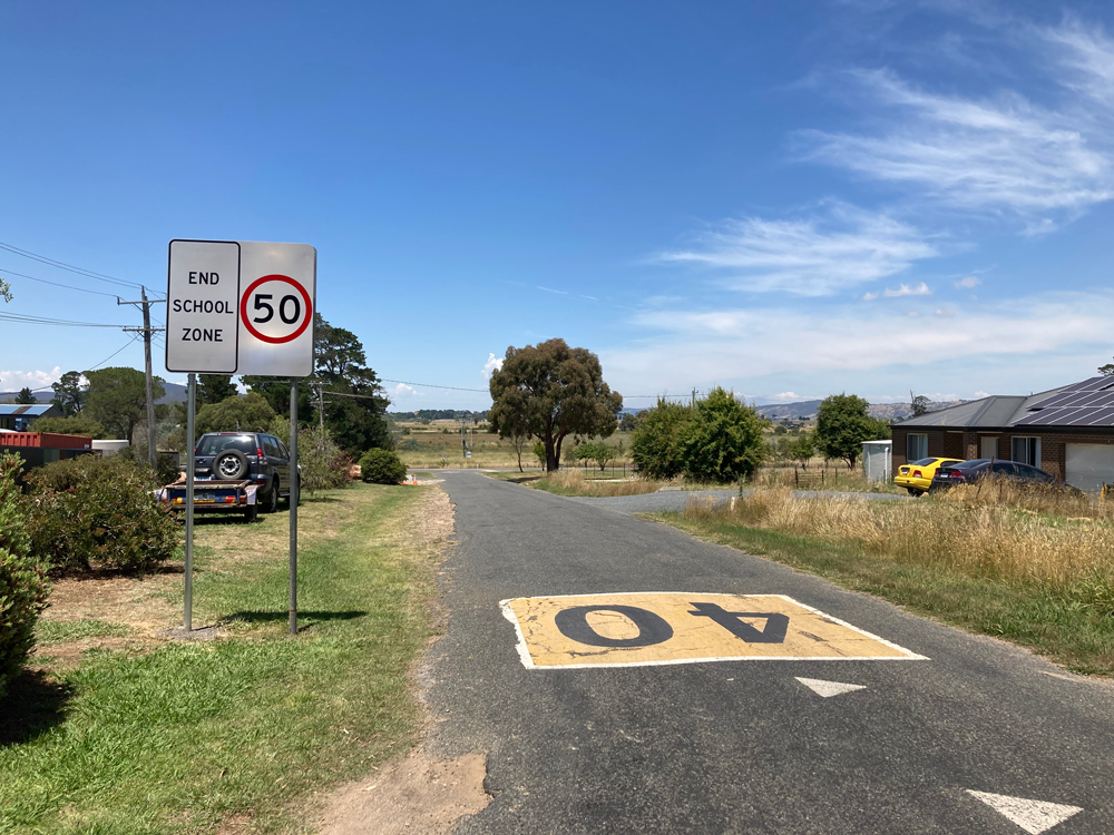 New Signage And Line Marking To Make Schools Safer Upper Lachlan