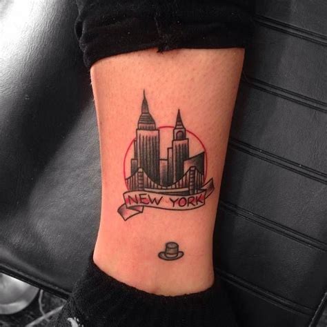 New York Inspired Neo Traditional Style Tattoo New York Tattoo