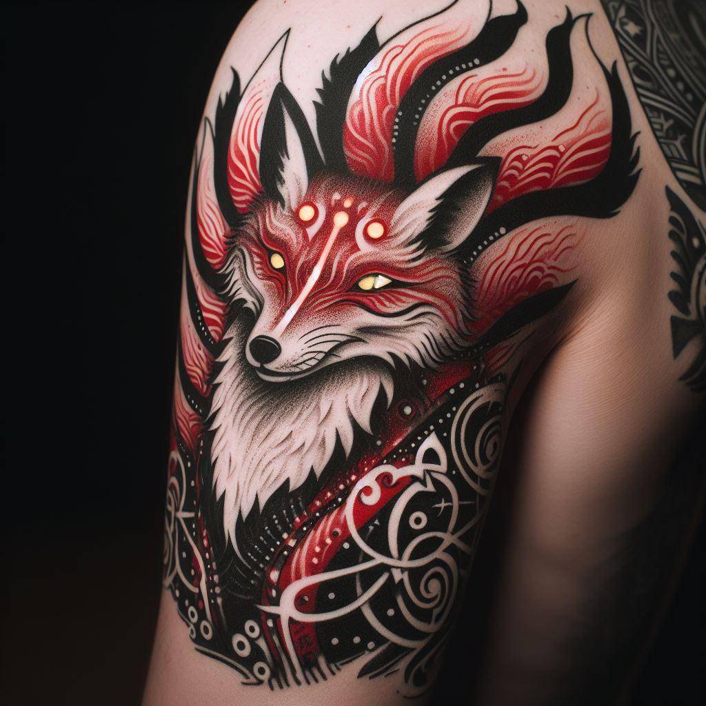 Nine Tailed Fox Tattoo: Symbolism & Design Ideas