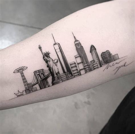 NYC Skyline Tattoo Ideas: Iconic Designs to Inspire You