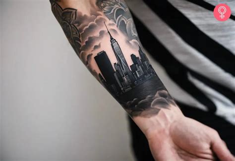 Nyc Skyline Tattoo Sleeve Evelina Partin