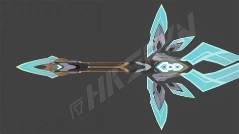 Obj File Firefly Sam Honkai Star Rail Weapon 3D Printable Model To