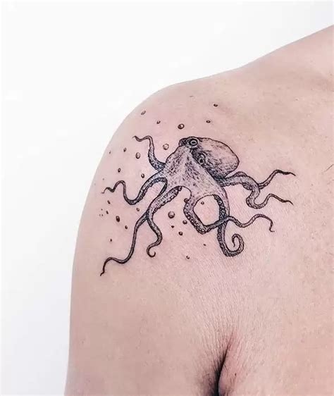 Octopus Shoulder Tattoo Designs Ideas And Meaning Tattoos For You