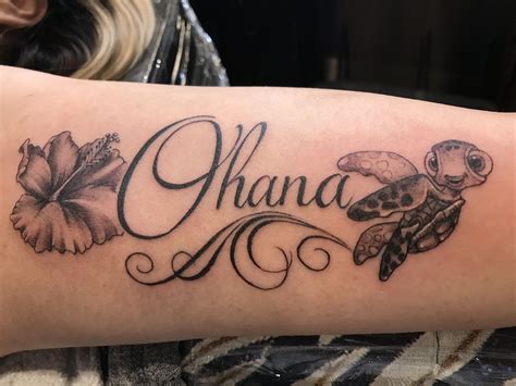 Ohana Means Family Adoption Tattoo Tattoos Ohana Tattoo