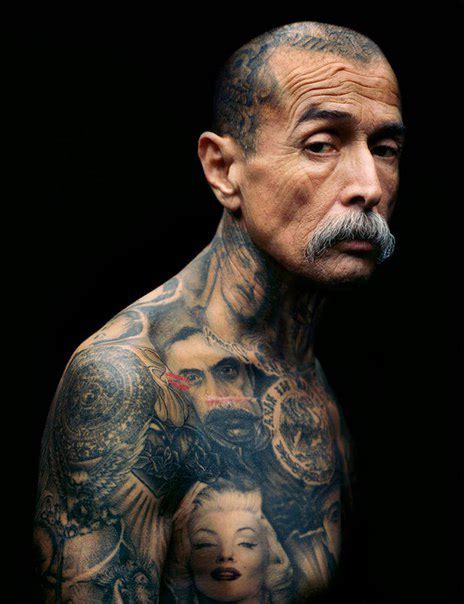 Old Gang Member Full Body Chicano Tattoo Best Tattoo Ideas Gallery
