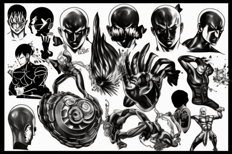 One Punch Man Tattoo Ideas: Bold & Powerful Designs