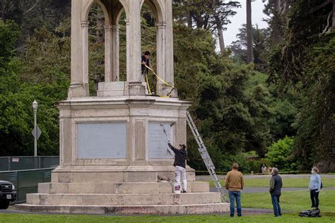 One Year After Racist Statues Toppled In Golden Gate Park New