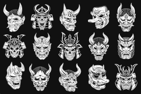 Oni Demon Mask Tattoo Meaning Zerkalovulcan