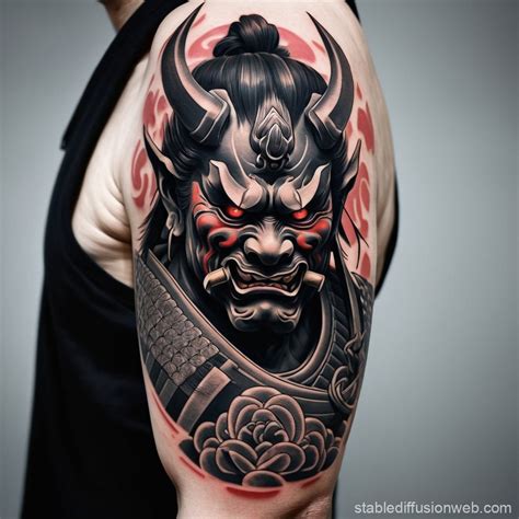 Oni Tattoo Samurai