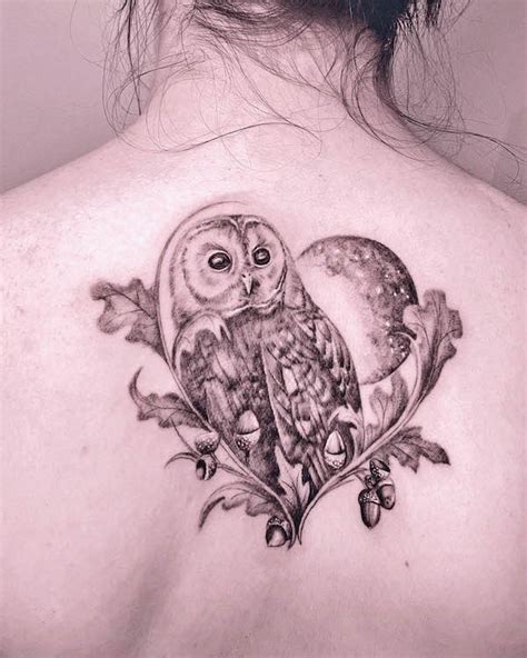 Owl and Moon Tattoo: Stunning Design Ideas and Meanings