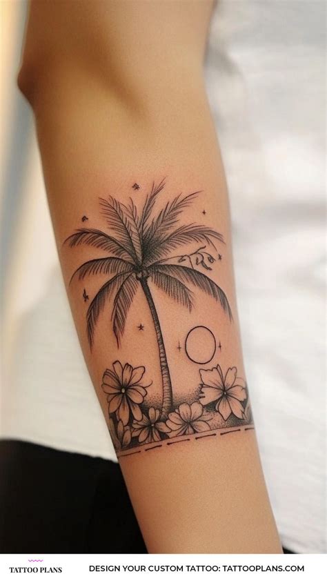 Palm Tree Tattoo Ideas: Tropical Ink Inspiration