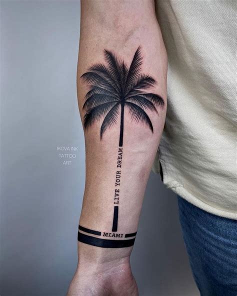 Palm Tree Tattoo Forearm: Meaning & Design Ideas