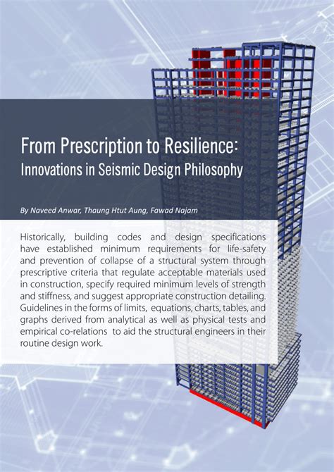 Pdf From Prescription To Resilience Innovations In Seismic Design