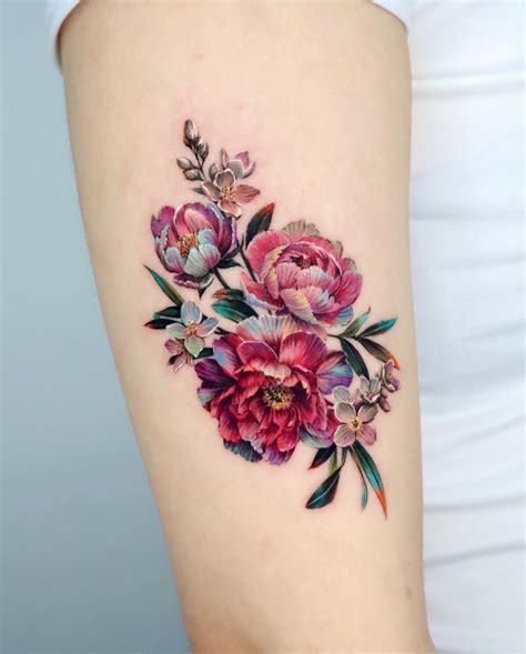 Peony Tattoos Meanings Tattoo Designs Ideas