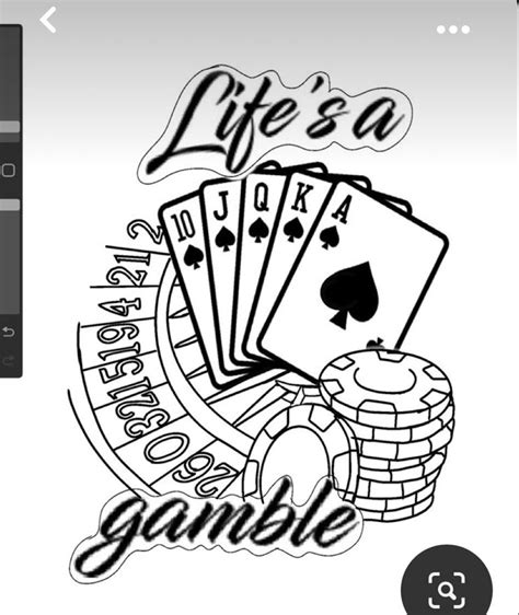 Pin By Ashande Holland On Design Pieces Lifes A Gamble Tattoo Tattoo