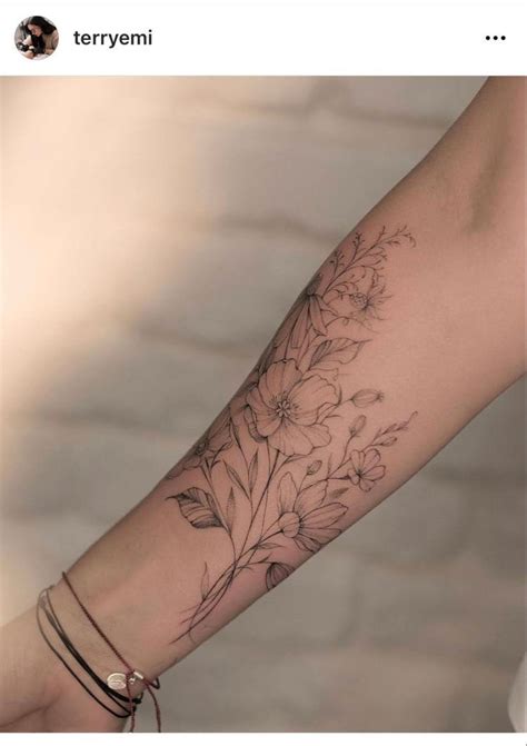 Pin By Daniella Kawasaki On Tatoo In 2024 Forearm Flower Tattoo