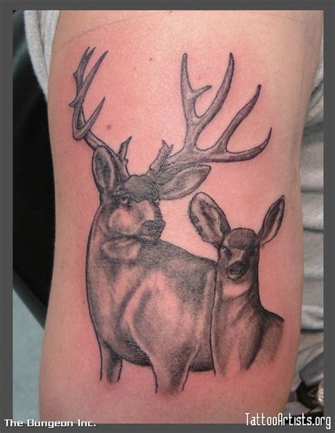 Pin By Dannyelle Wheeler On Inked Doe Tattoo Dad Tattoos Deer Tattoo