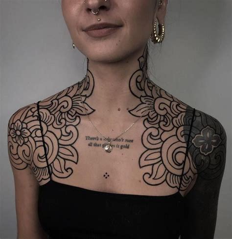 Pin By Josedavid Matius On Tattoo Chest Tattoos For Women Neck