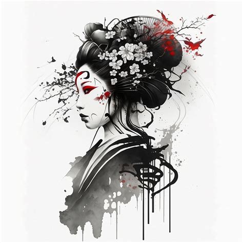 Pin By Naroth On Tatu Geisha Tattoo Design Japanese Tattoo Designs