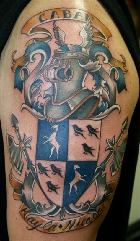 Pin By On Coat Of Arms Arm Tattoo Family