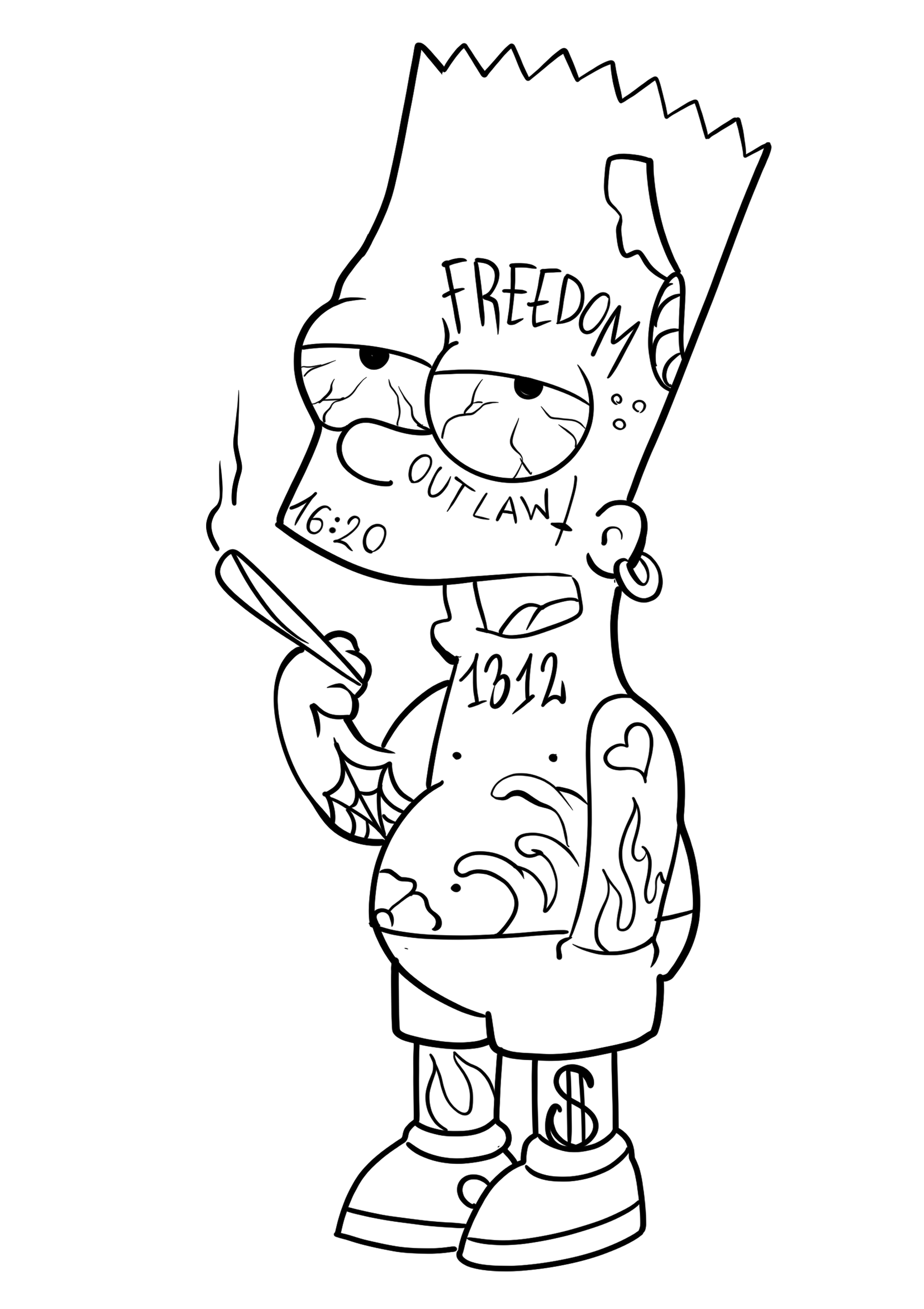 Pin By Simone On Draw Tattoo Design Book Coloring Book Art Tattoo