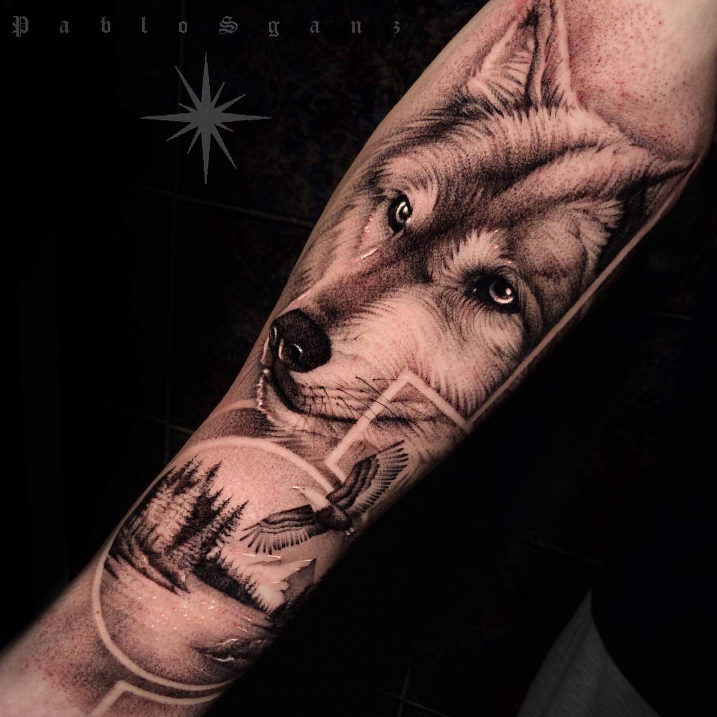 Pin By Thiago Costa On Cobertura Tattoo Wolf Tattoo Sleeve Wolf