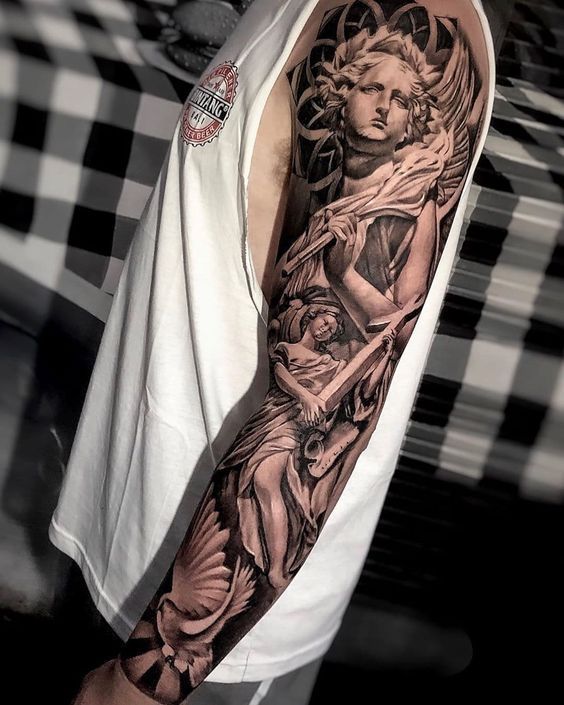 Pin On 16 Glorious Ancient Greek God Tattoo Ideas